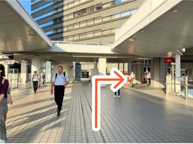 大崎駅道順2